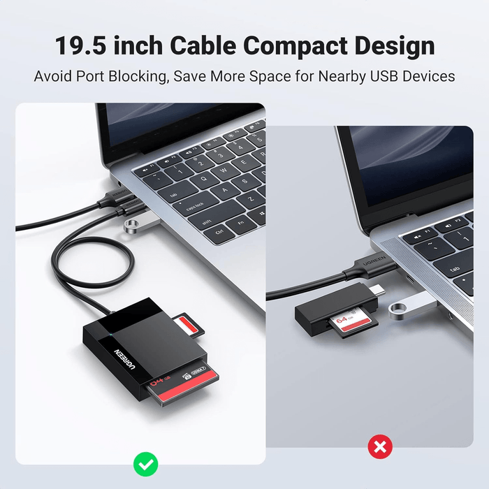 UGREEN 4 - in - 1 USB - C Multi - Card Reader - Macfixit Australia