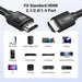 UGREEN Ultra High Speed HDMI 2.1 Cable – 8K@60Hz / 4K@240Hz Braided - Macfixit Australia