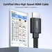 UGREEN Ultra High Speed HDMI 2.1 Cable – 8K@60Hz / 4K@240Hz Braided - Macfixit Australia