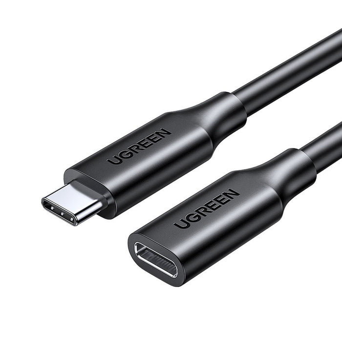 UGREEN USB - C to USB - C Extension Cable 1m - Black - Macfixit Australia