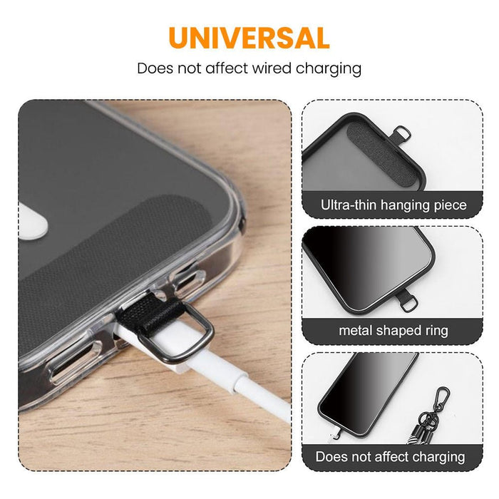 Universal Crossbody Cell Phone Lanyard Round Rope - Macfixit Australia