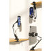 Universal Tablet Mount – Aluminum Long Arm 360° iPad Holder (Black) - Macfixit Australia