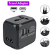 Universal Travel Adapter with Dual USB and USB - C port - Macfixit Australia