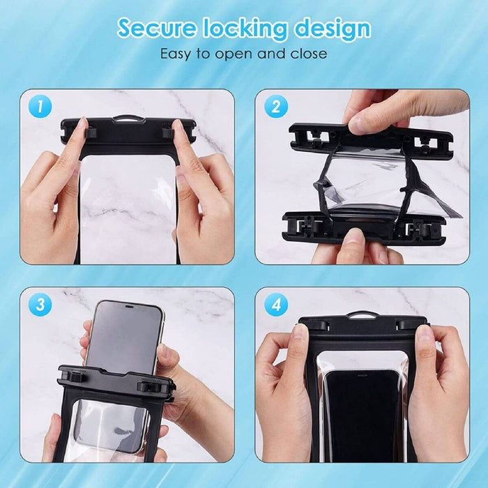 Universal Waterproof Floating Phone Pouch – IP68 Waterproof Protection - Macfixit Australia