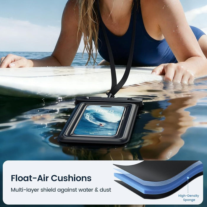 Universal Waterproof Floating Phone Pouch – IP68 Waterproof Protection - Macfixit Australia