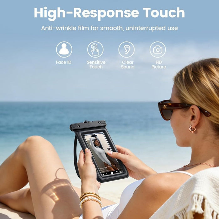 Universal Waterproof Floating Phone Pouch – IP68 Waterproof Protection - Macfixit Australia