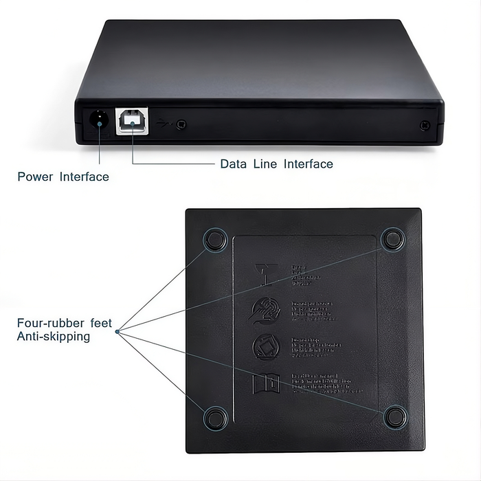 USB 2.0 Slim External DVD/CD-RW Drive – Portable CD/DVD Reader & Burner Macfixit Australia