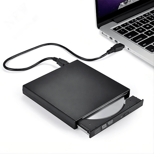 USB 2.0 Slim External DVD/CD-RW Drive – Portable CD/DVD Reader & Burner - Macfixit Australia
