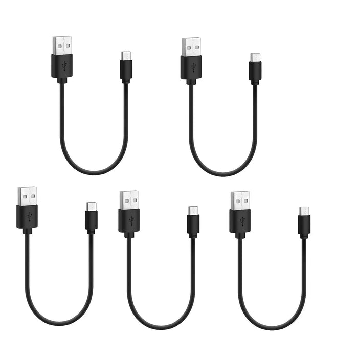 USB - A to USB - C Short Cable, 5 - Pack - Macfixit Australia