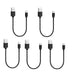 USB - A to USB - C Short Cable, 5 - Pack - Macfixit Australia