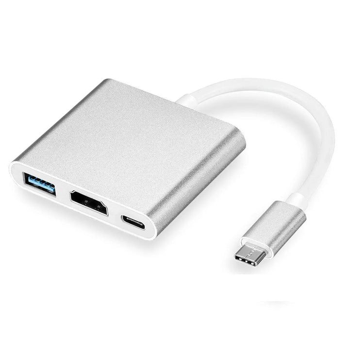 USB - C to Multiport Adapter - Aluminium Case - Macfixit Australia