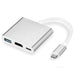 USB - C to Multiport Adapter - Aluminium Case - Macfixit Australia
