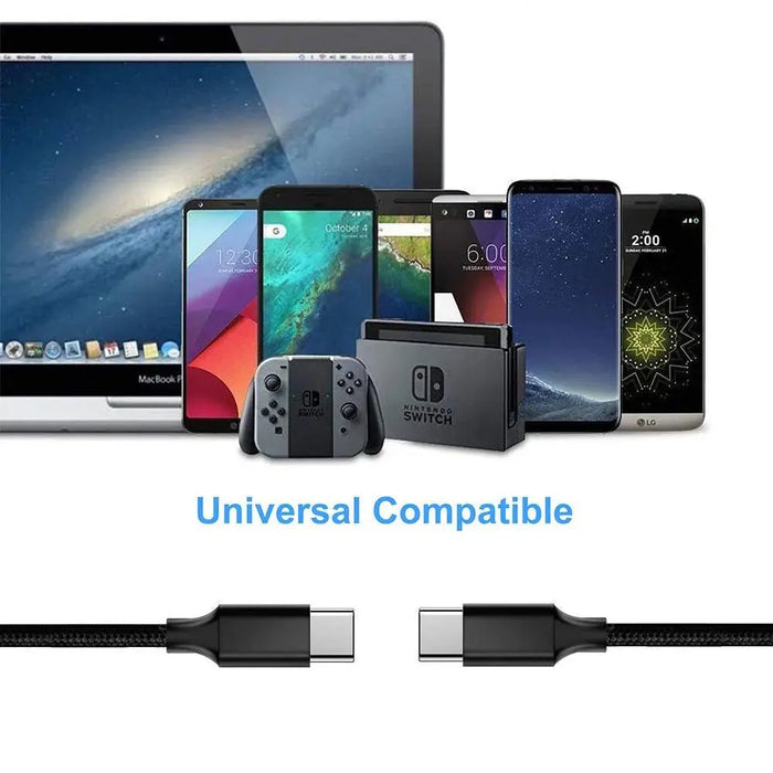 USB - C to USB - C Short Cable, 5 - Pack - Macfixit Australia
