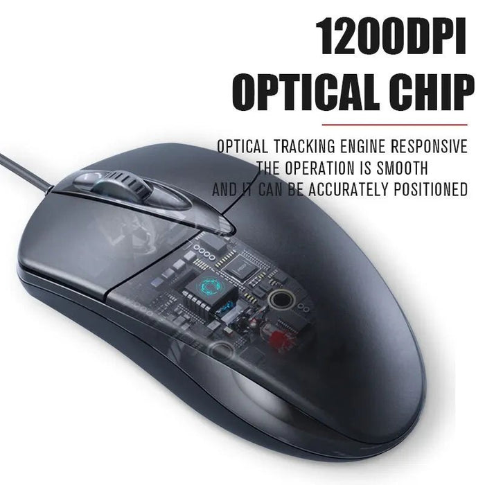 USB Wired Optical Mouse - Macfixit Australia