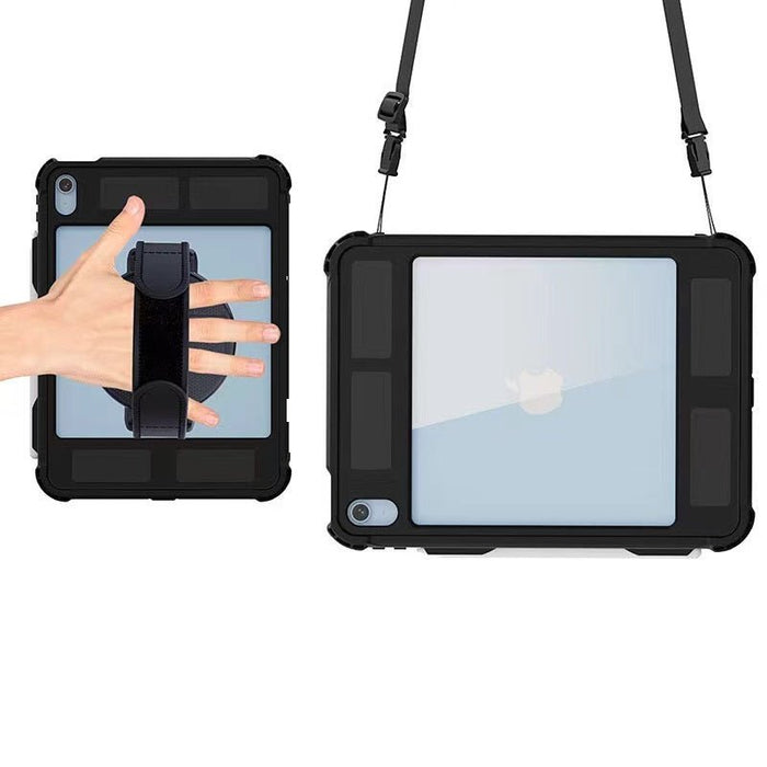 USP Apple iPad (10.9") 11th Gen (A16) / iPad 10th Gen WaterProof Case Black - Support Smart Control Keyboard, 360° Rotation, DustProof, SnowProof - Macfixit Australia