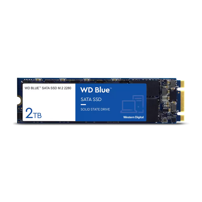 WD 2TB Blue 3D NAND SSD M.2 SATA