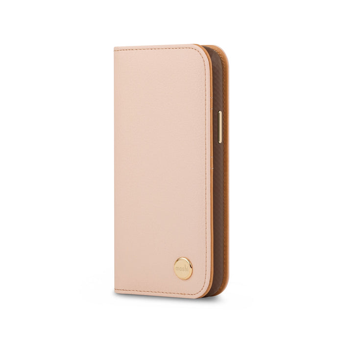 Moshi Overture Case with Detachable Magnetic Wallet for iPhone 12 Mini - Pink