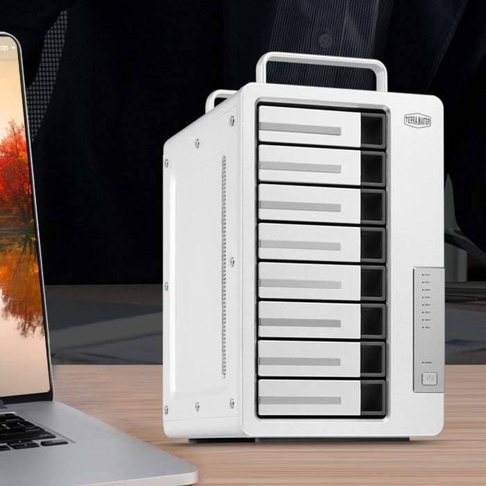 TerraMaster D8 Thunderbolt 3 8-Bay RAID Enclosure