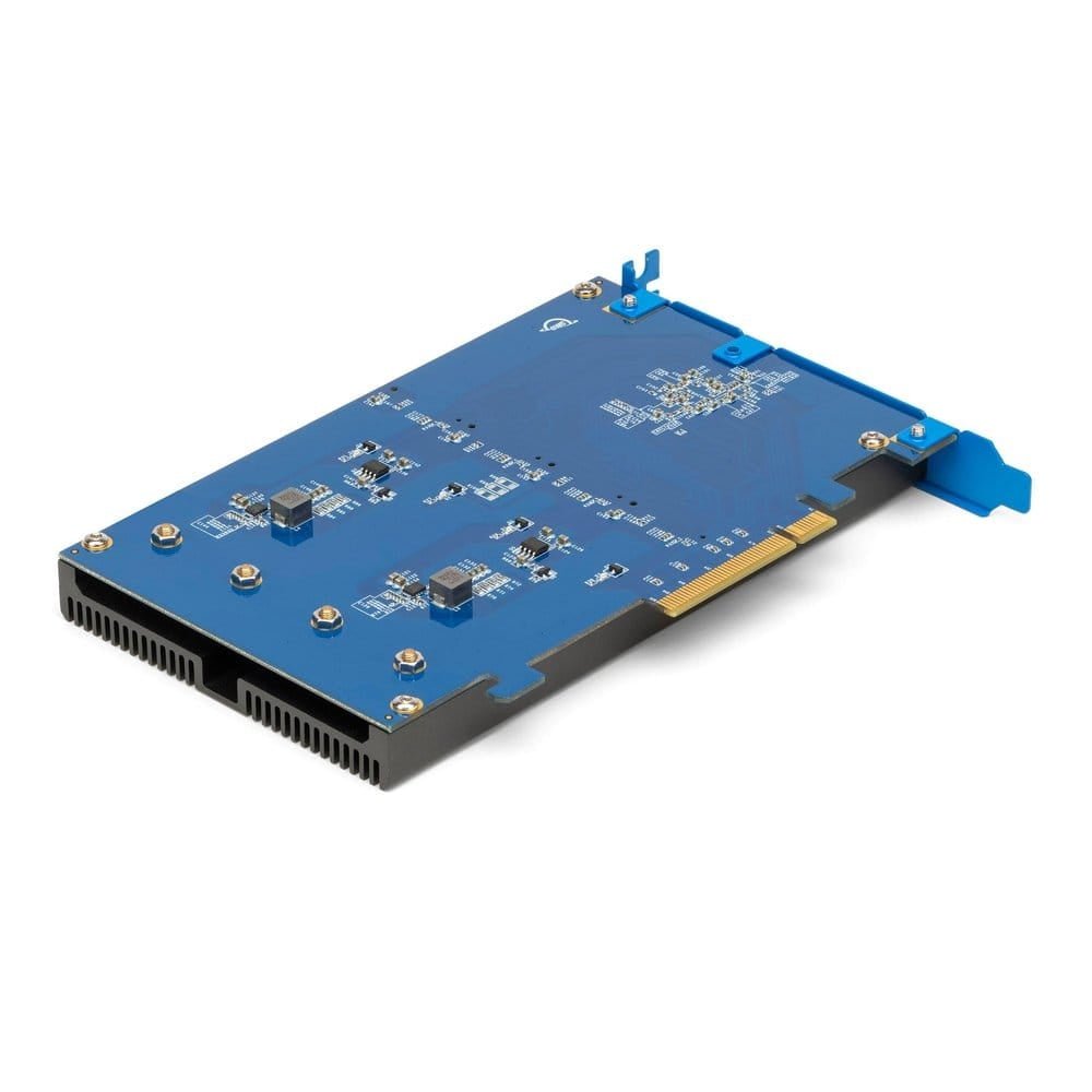 0TB Accelsior 4M2 Four - Slot NVMe M.2 SSD to PCIe 3.0 Adapter Card - Macfixit Australia