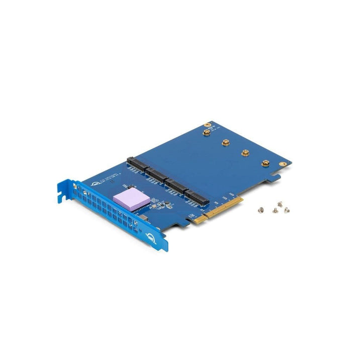 0TB Accelsior 4M2 Four - Slot NVMe M.2 SSD to PCIe 3.0 Adapter Card - Macfixit Australia