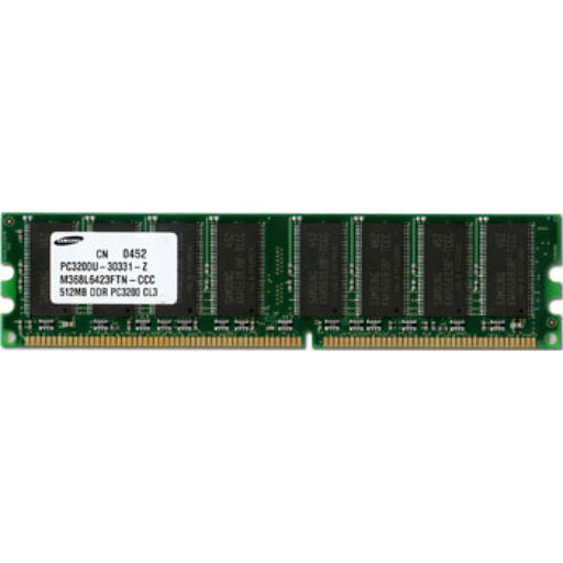 1x 1.0GB OWC PC3200 DDR 400MHz DIMM 184 Pin RAM
