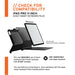 UAG Scout Case for iPad Pro 11.0" 2021 - Black Reqires Smart Keyboard Folio