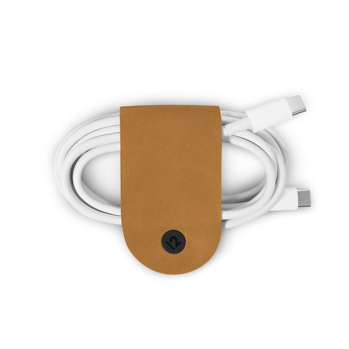 Twelve South CableSnap 3-Pack - Cognac