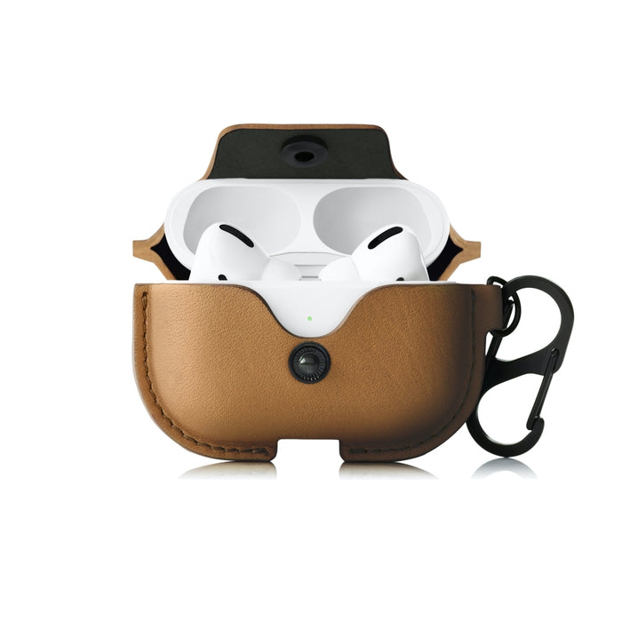 Twelve South AirSnap for AirPods Pro - Cognac