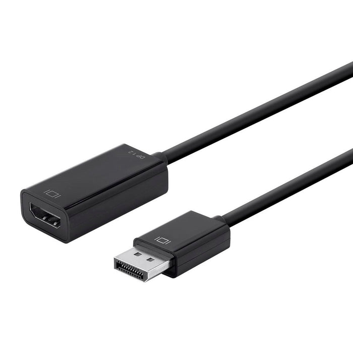 DisplayPort 1.2a to 4K HDMI® Active Adapter, Black