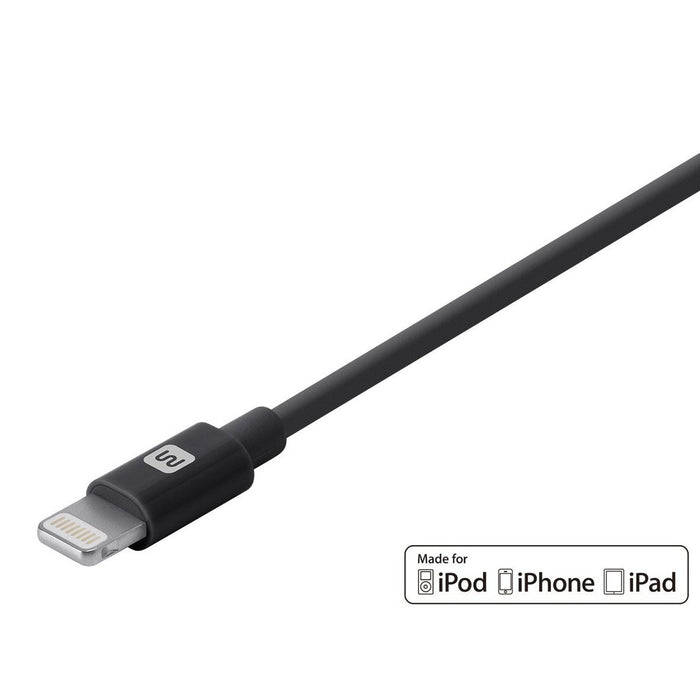 Select Series Apple MFi Certified Lightning to USB Charge &amp; Sync Cable 6ft Black