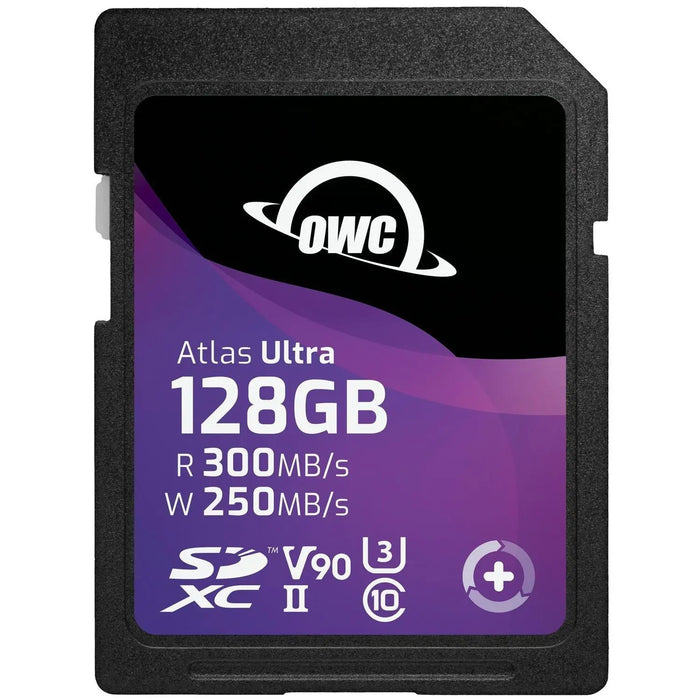 128GB OWC Atlas Ultra SDXC V90 UHS - II Memory Card - Macfixit Australia