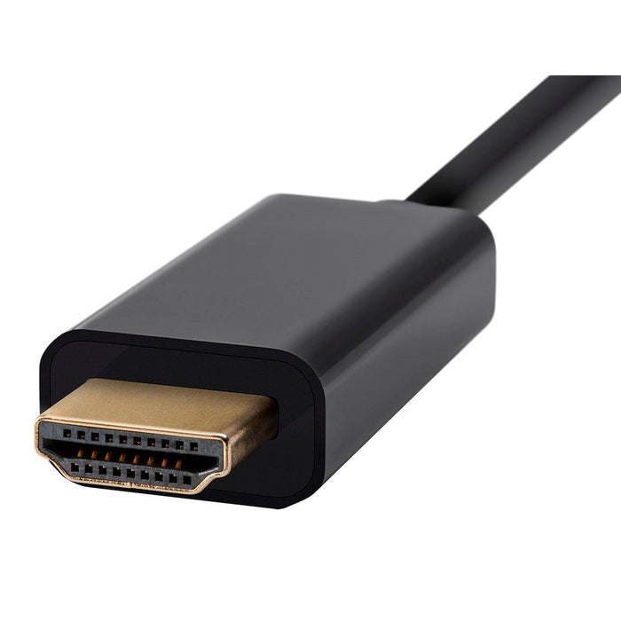 Monoprice Mini DisplayPort 1.2 / Thunderbolt to HDMI HDTV Cable w/ Audio Support - 1 metre