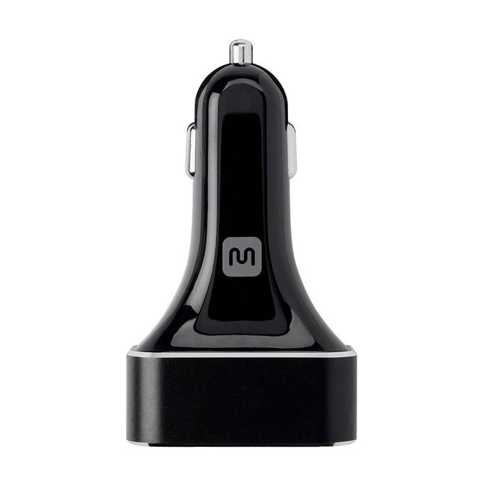 4-Port USB Car Charger 9.6A Black