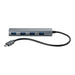 Monoprice SuperSpeed 4-Port USB-C Hub - Gray