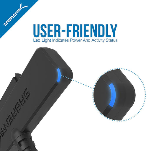 Sabrent USB 3.1 Type-A to SSD - 2.5-Inch Hard Drive Adapter Optimized for SSD, Support UASP SATA III