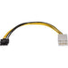 Sonnet 6-Pin PCIe Connector to 4-Pin Pro Tools Power Adapter Cable