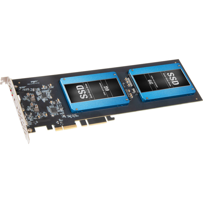 Sonnet Tempo Fusion Dual 2.5-inch SSD RAID Sata PCIE Card