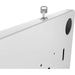 CTA Digital Locking Tablet Wall Mount for Select iPads, Galaxy Tablets, and More - White