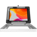 CTA Digital Locking Tablet Wall Mount for Select iPads, Galaxy Tablets, and More - White