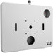 CTA Digital Locking Tablet Wall Mount for Select iPads, Galaxy Tablets, and More - White
