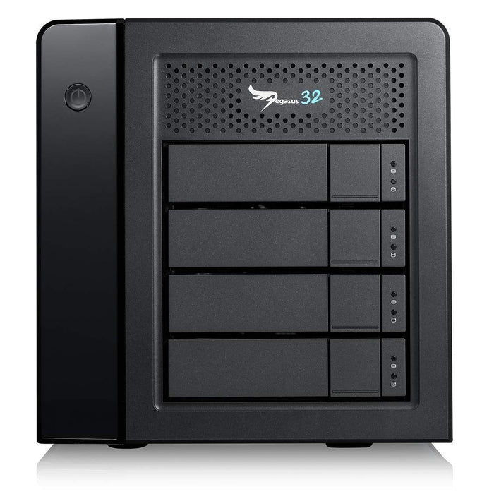 16TB (4 x 4TB SATA) Pegasus32 R4 RAID System with 0.7M Thunderbolt 3 cable - Macfixit Australia