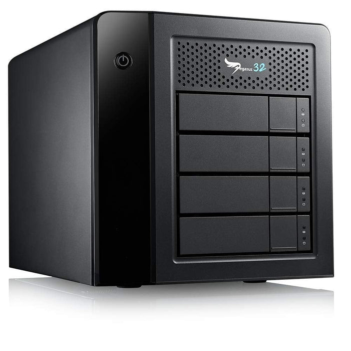 16TB (4 x 4TB SATA) Pegasus32 R4 RAID System with 0.7M Thunderbolt 3 cable - Macfixit Australia