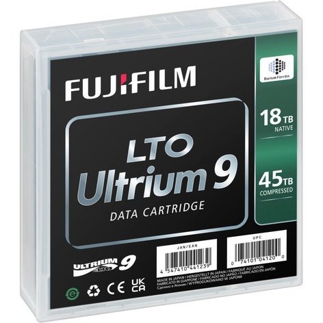 18TB/45TB Fujifilm Ultrium 9 LTO - 9 Data Cartridge for Ultrium 9 (LTO - 9) Drives - Macfixit Australia