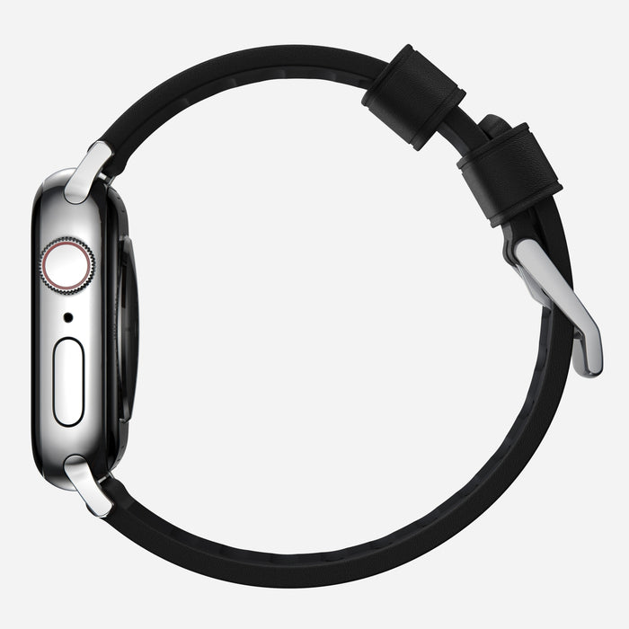 Nomad Active Strap Pro Apple Watch 44-42mm Black - Silver Hardware