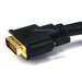 7.6m 24AWG CL2 Dual Link DVI-D Cable - Black