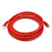 4.2m 24AWG Cat6 500MHz Crossover Ethernet Bare Copper Network Cable - Red