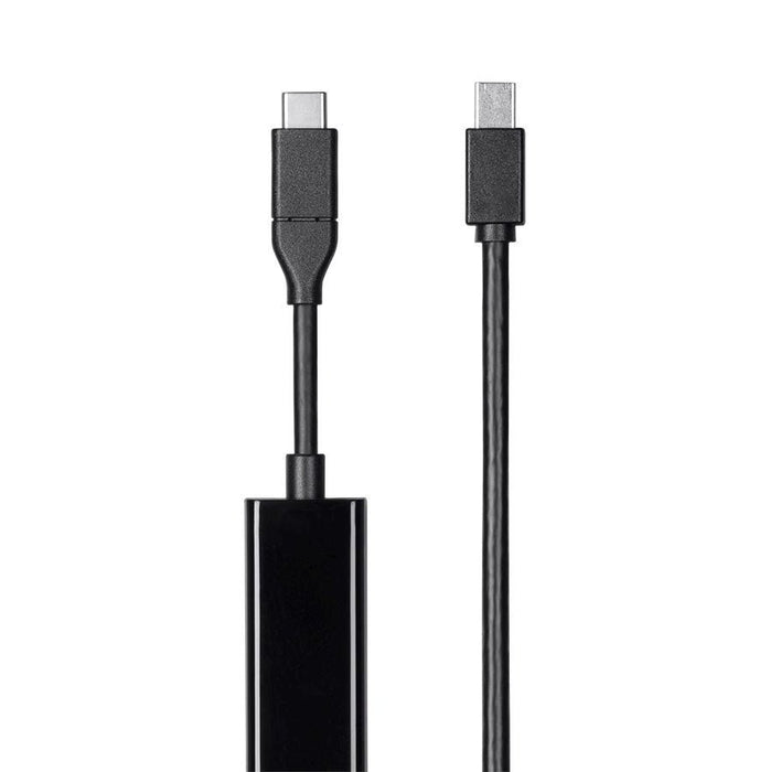 Monoprice USB Type C to Mini DisplayPort 3.1 Cable 5Gbps, Active, 4K@60Hz, 0.9 m Black - USB-C