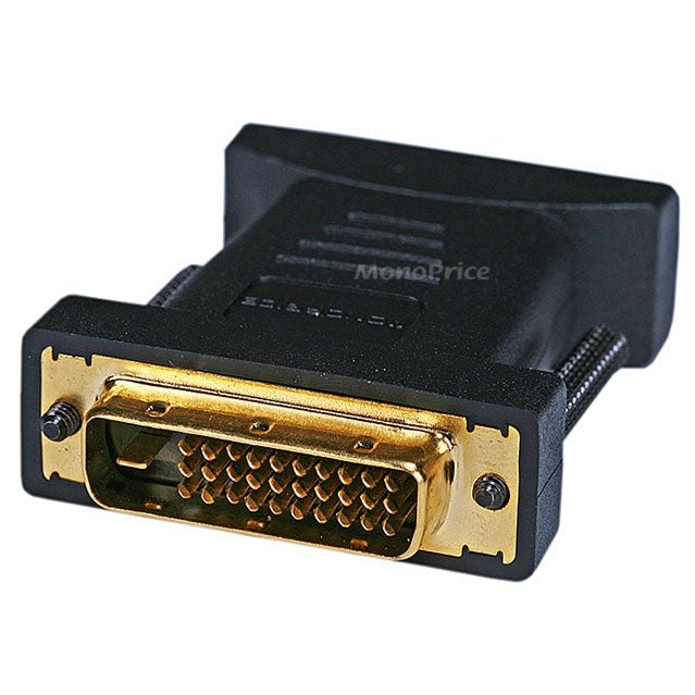 M1-D P&D Male to DVI-D Dual Link Female Adapter Gold Plated