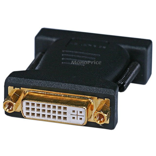 M1-D P&D Male to DVI-D Dual Link Female Adapter Gold Plated