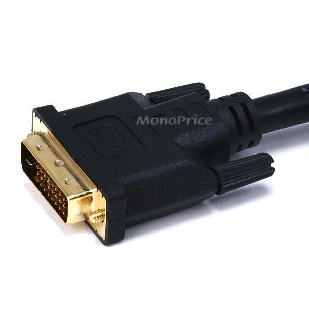 3m 28AWG CL2 Dual Link DVI-D Cable - Black